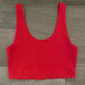 Wilfred Free Red Crop Top